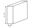 50mm Flat Exterior Window Bands 50mm Flat Exterior Window Bands