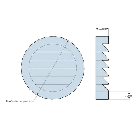 Non Functional Gable Vents