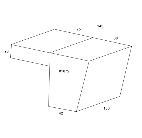 Window Sills - Shape 1072